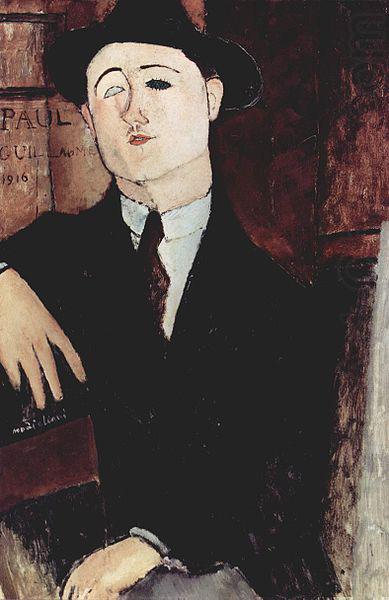 Portrat des Paul Guillaume, Amedeo Modigliani
